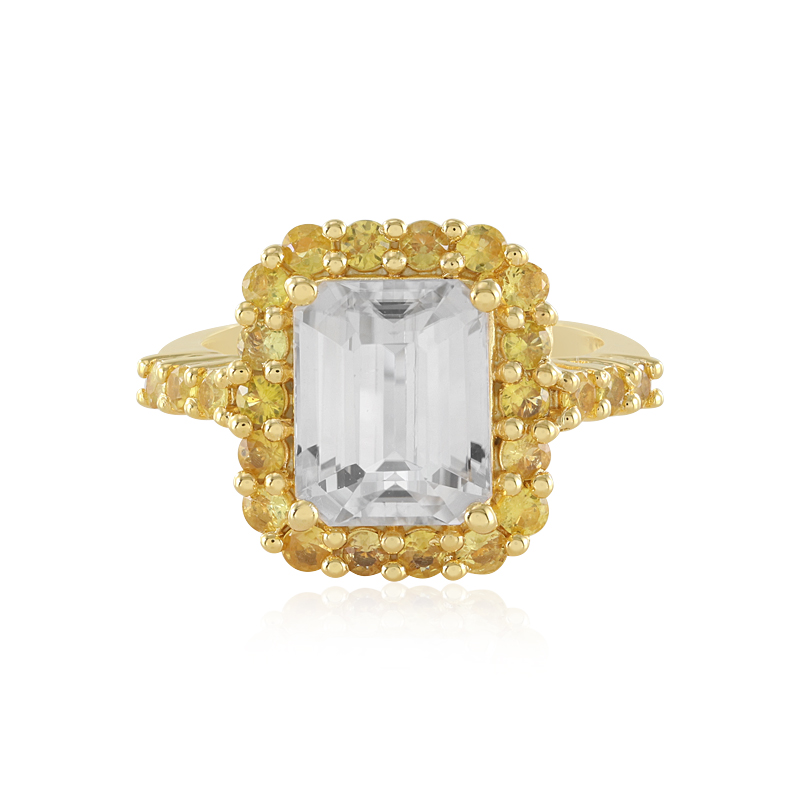 Zirkon-Silberring (Adela Silber)