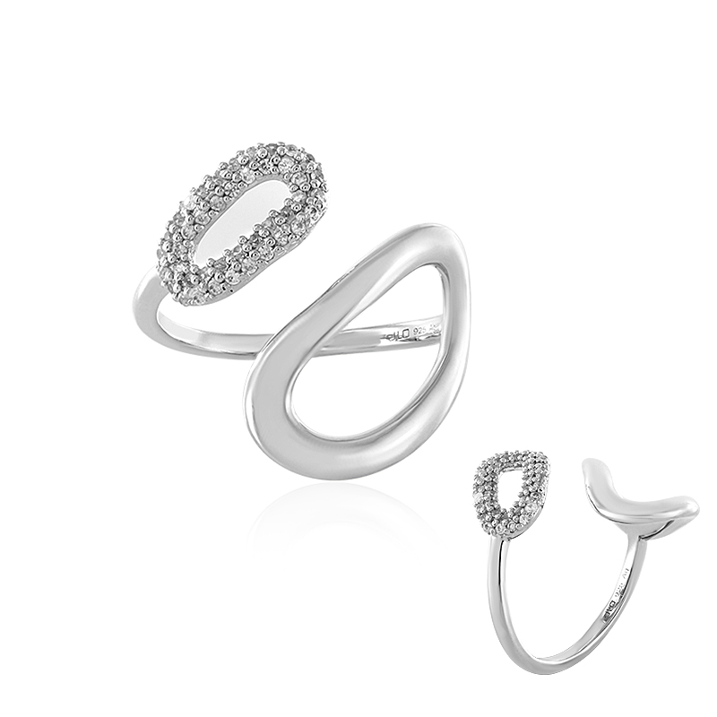 Zirkon-Silberring Zirkon-Silberring