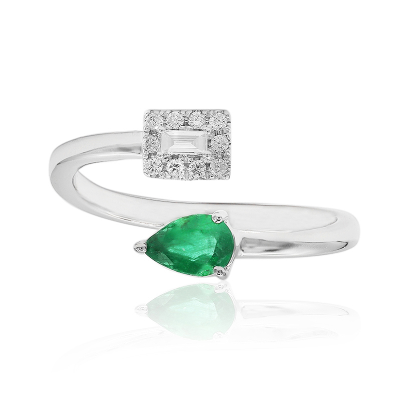 AAA-Sambia-Smaragd-Goldring
