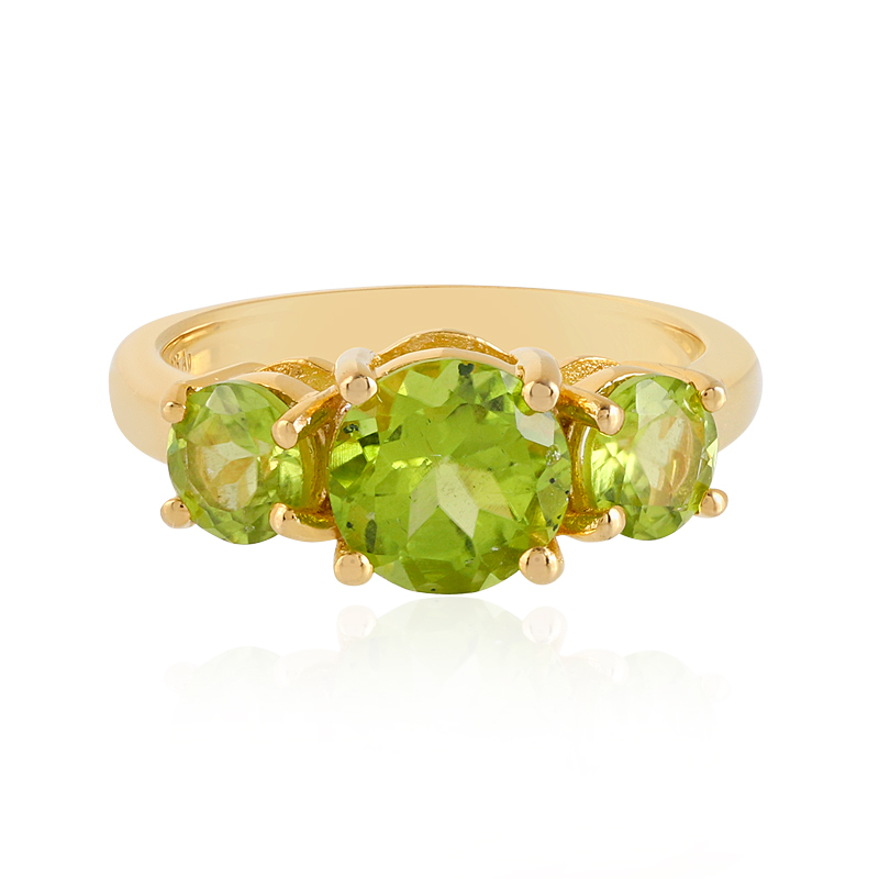 Peridot-Silberring