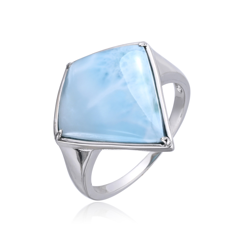 Larimar-Silberring