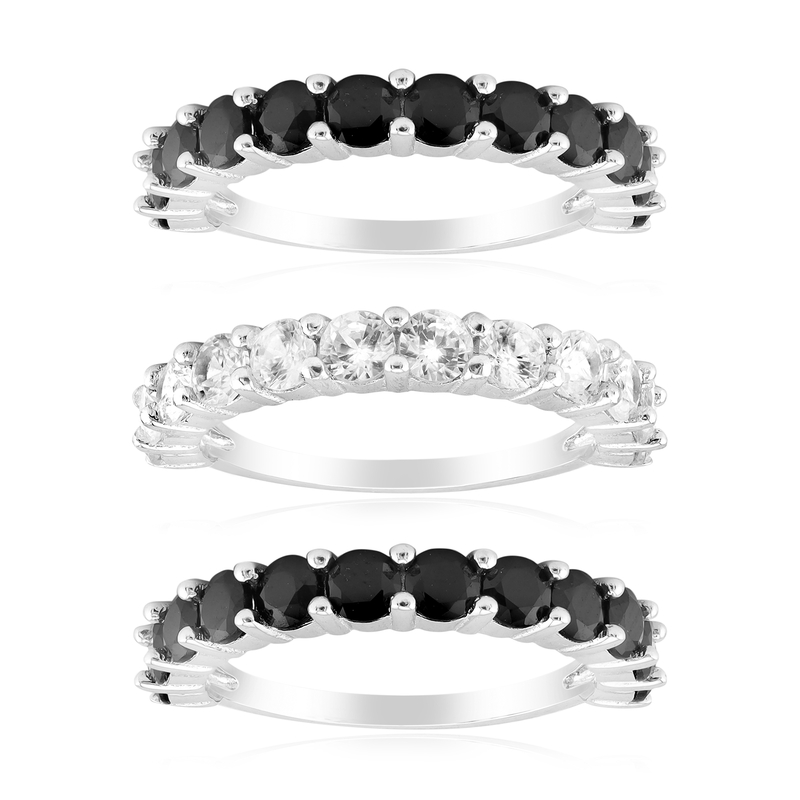 Edelstein-Silberringe