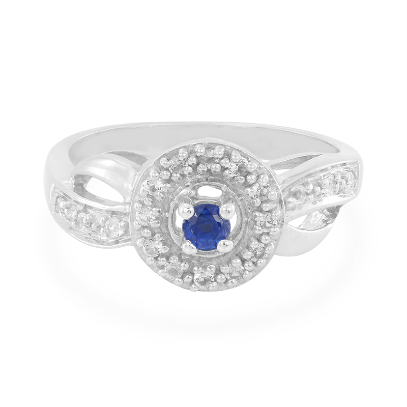 Tibetischer Kyanit-Silberring