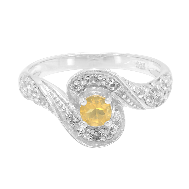 Feueropal-Silberring Feueropal-Silberring