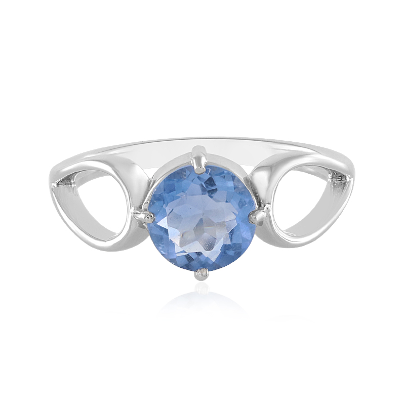 Farbwechsel-Fluorit-Silberring