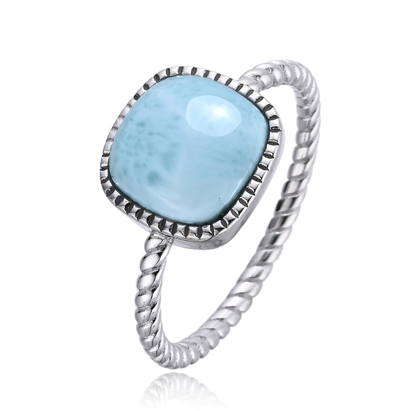 Larimar-Silberring