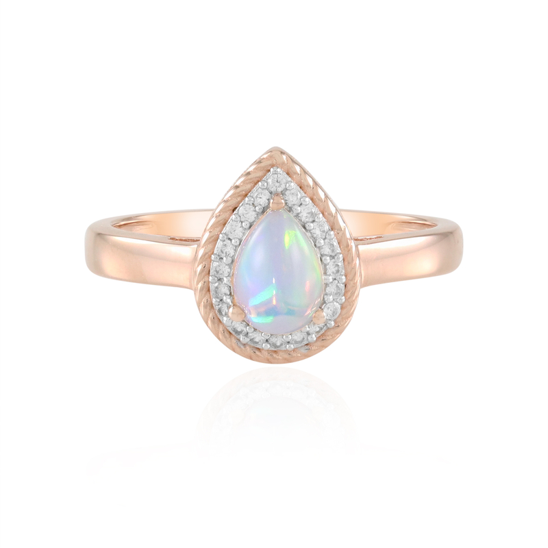 Welo-Opal-Silberring (Adela Silber)