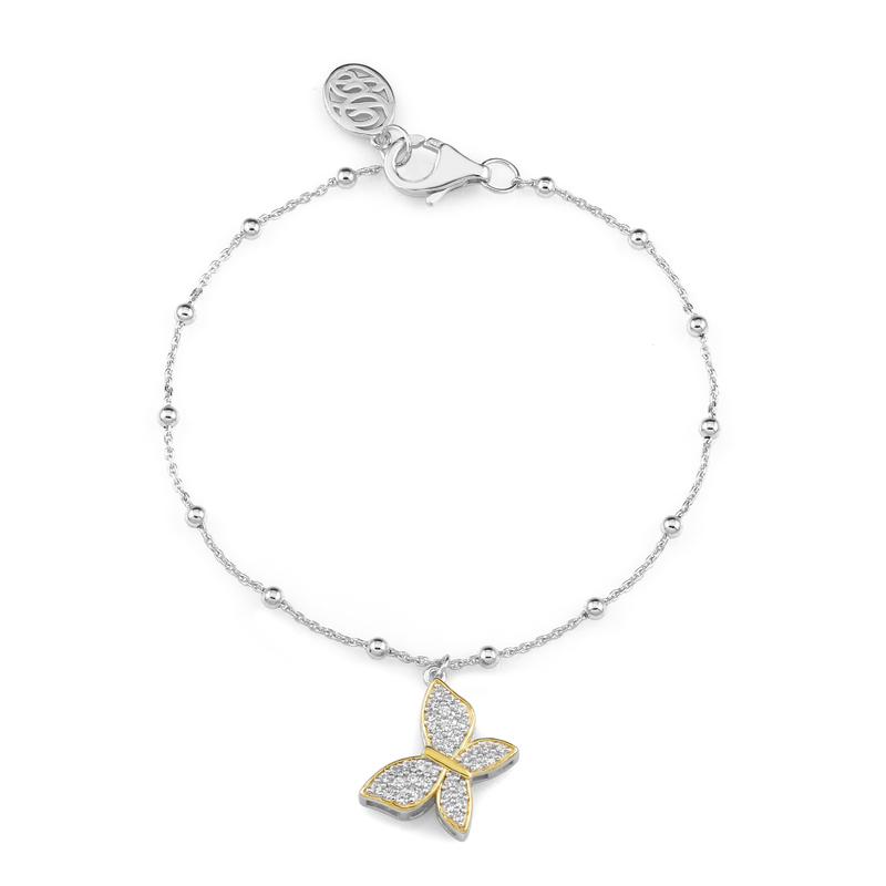 Zirkon-Silberarmband (Dallas Prince Designs)