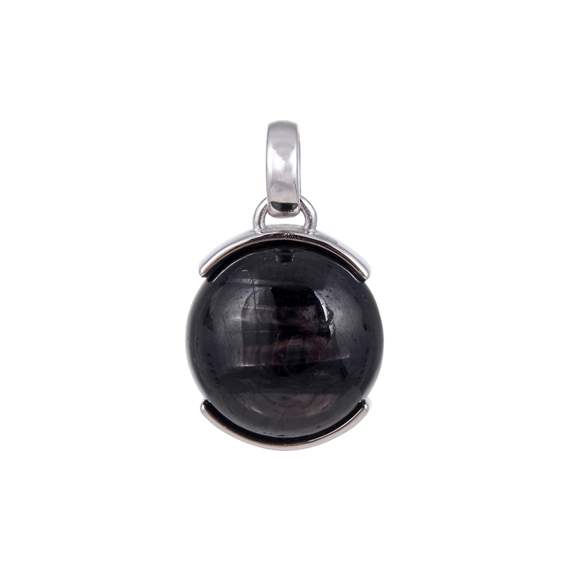 Hypersthen-Silberanhänger
