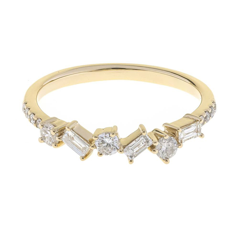 SI1 (H) Diamant-Goldring (CIRARI)