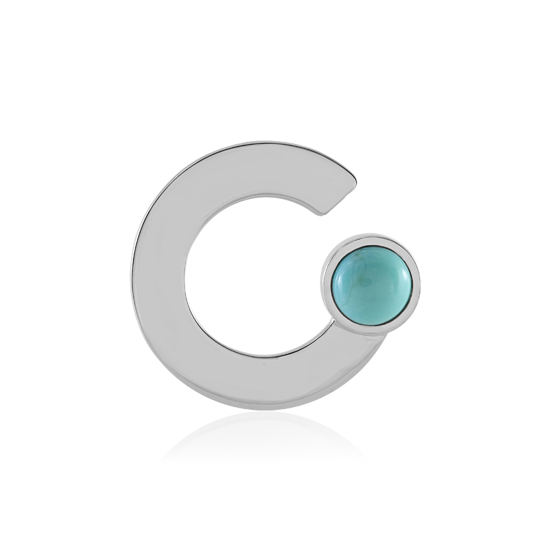 Türkis-Silberanhänger (MONOSONO COLLECTION) Türkis-Silberanhänger (MONOSONO COLLECTION)