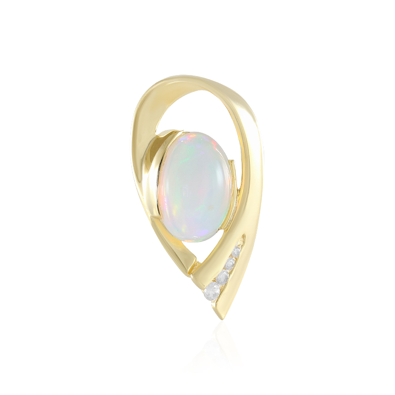 Welo-Opal-Silberanhänger (Adela Silber) Welo-Opal-Silberanhänger (Adela Silber)