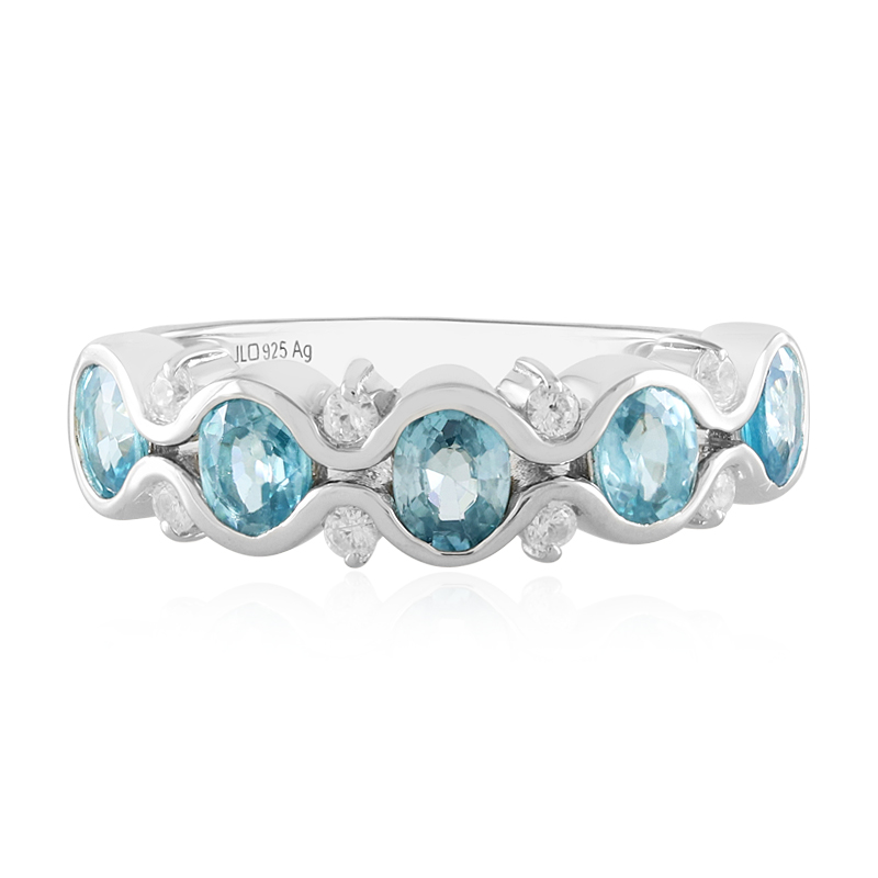 Ratanakiri-Zirkon-Silberring