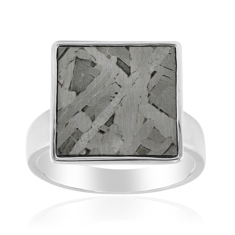 Aletai-Meteorit-Silberring Aletai-Meteorit-Silberring