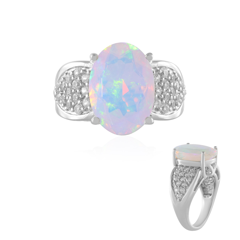 Welo-Opal-Silberring