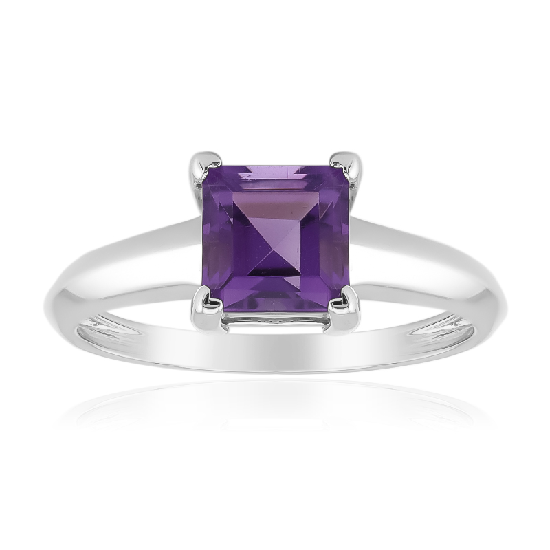 Marokkanischer Amethyst-Silberring