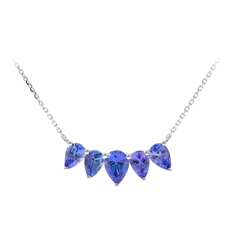 AAA-Tansanit-Goldcollier (CIRARI) AAA-Tansanit-Goldcollier (CIRARI)