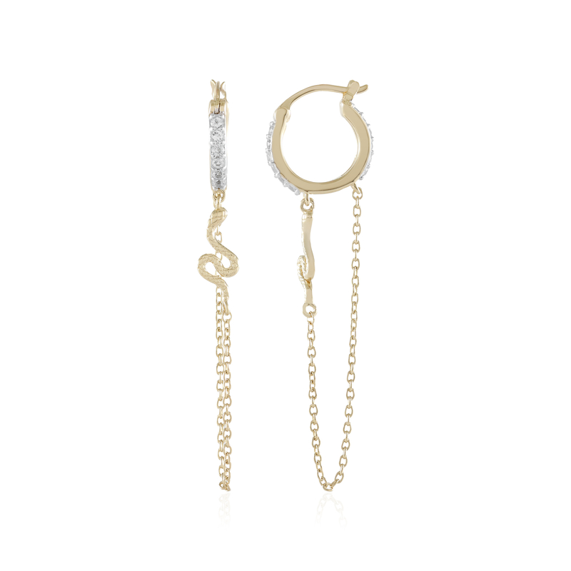 Weißer Topas-Silberohrringe Weißer Topas-Silberohrringe