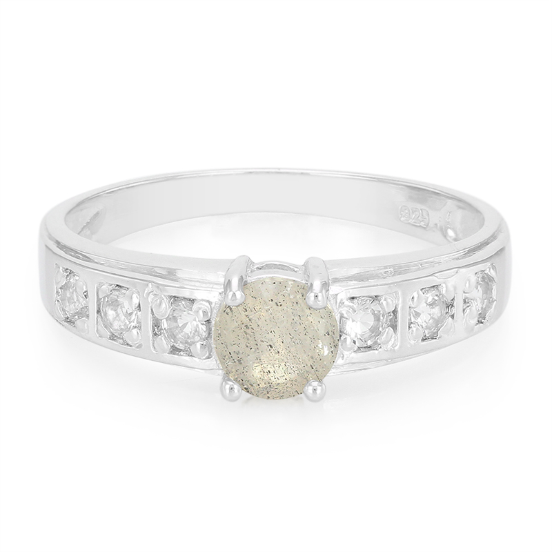 Spektrolith-Silberring Spektrolith-Silberring