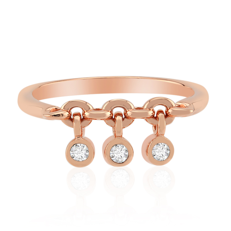 Zirkon-Silberring (M de Luca)