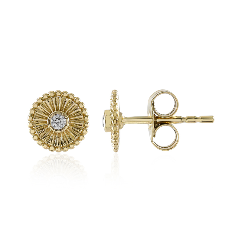 IF (G) Brillant-Goldohrringe (de Melo)