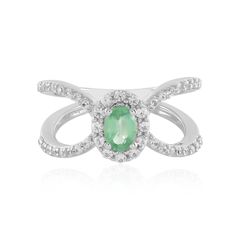 Mint-Kyanit-Silberring Mint-Kyanit-Silberring