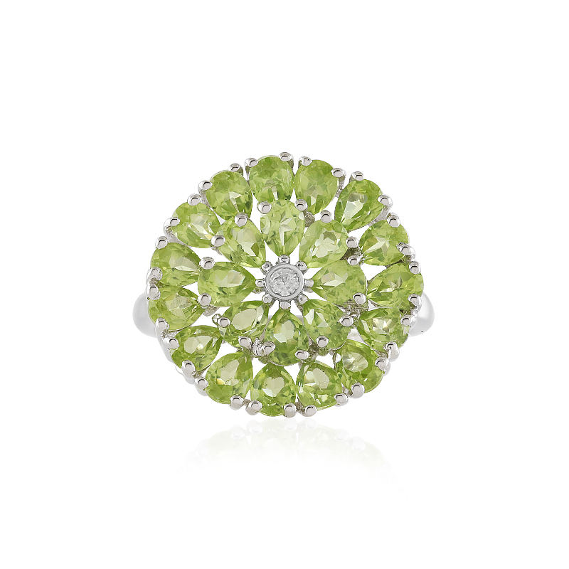 Peridot-Silberring Peridot-Silberring