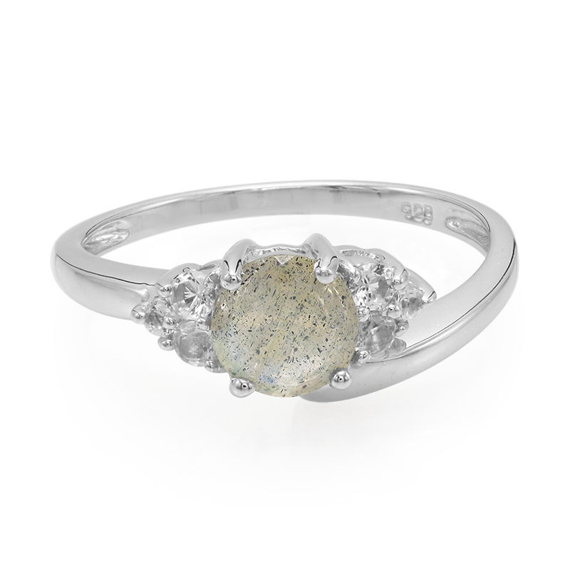 Spektrolith-Silberring