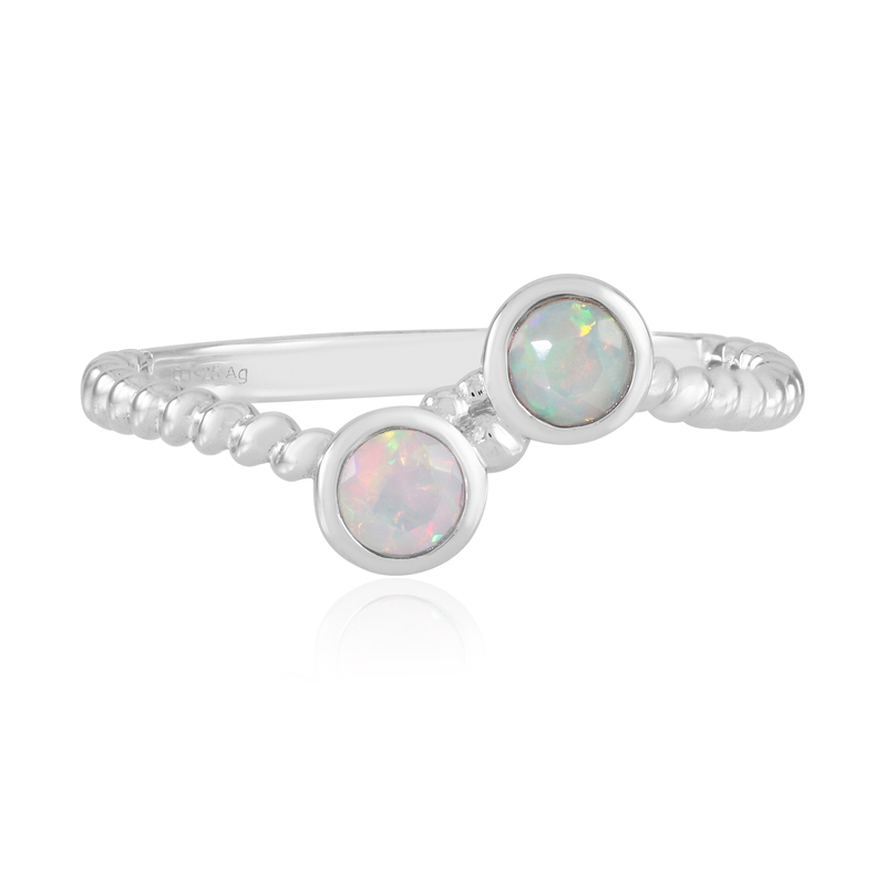 Welo-Opal-Silberring