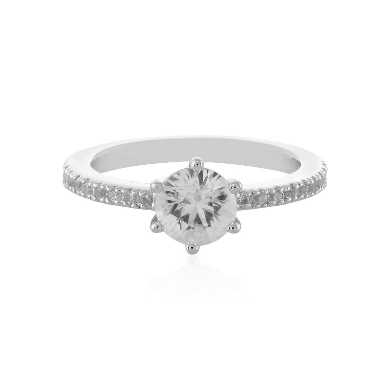 Zirkon-Silberring Zirkon-Silberring