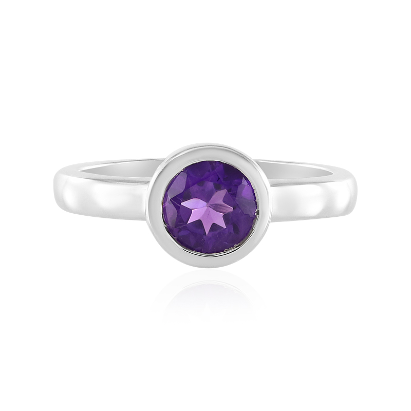 Marokkanischer Amethyst-Silberring