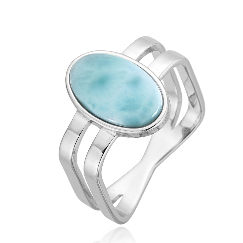 Larimar-Silberring Larimar-Silberring