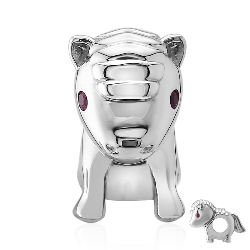 Rubin-Silberanhänger (Annette)