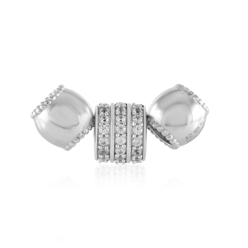 Zirkon-Silberanhänger (MONOSONO COLLECTION)