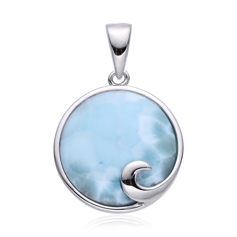 Larimar-Silberanhänger Larimar-Silberanhänger