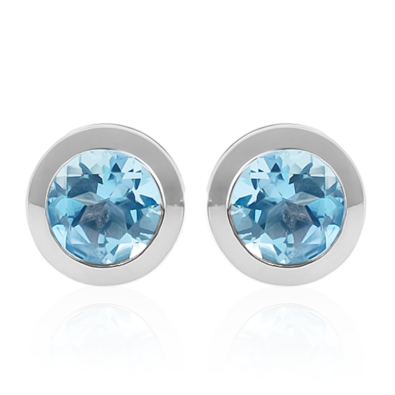 Marambaia-Topas-Silberohrringe