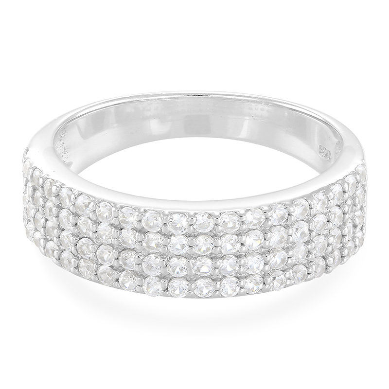 Zirkon-Silberring Zirkon-Silberring