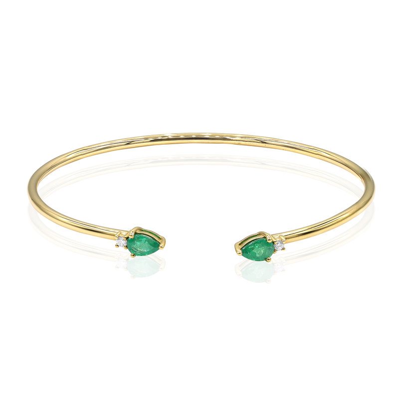 AAA-Sambia-Smaragd-Goldarmreif (CIRARI)