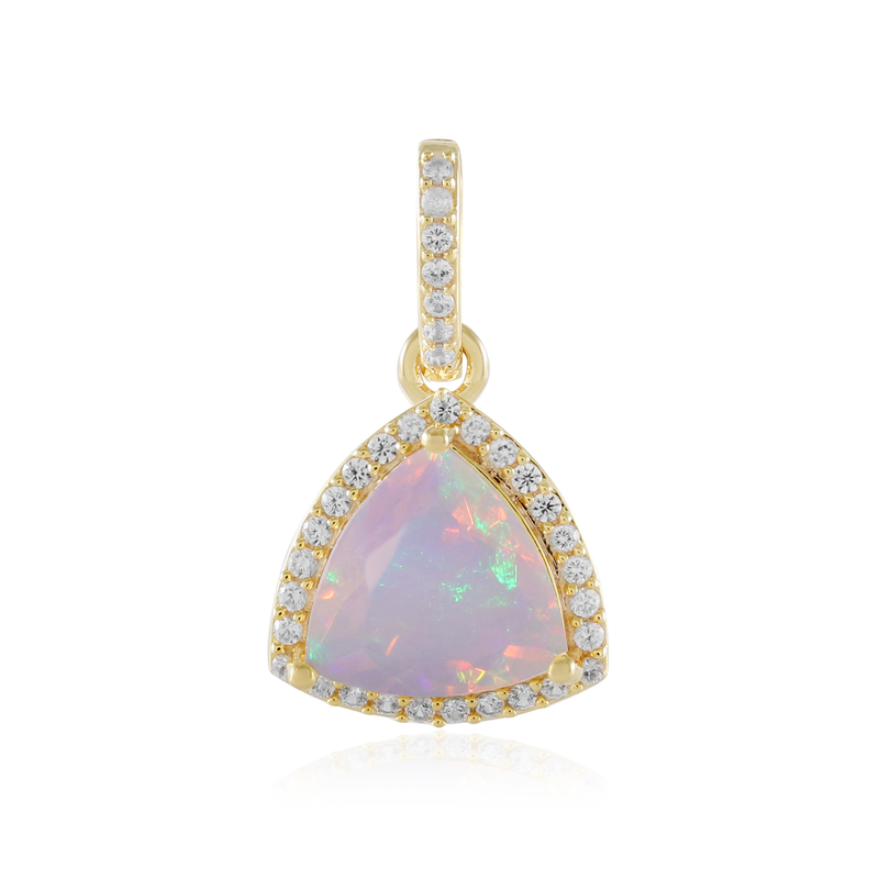 Welo-Opal-Silberanhänger Welo-Opal-Silberanhänger