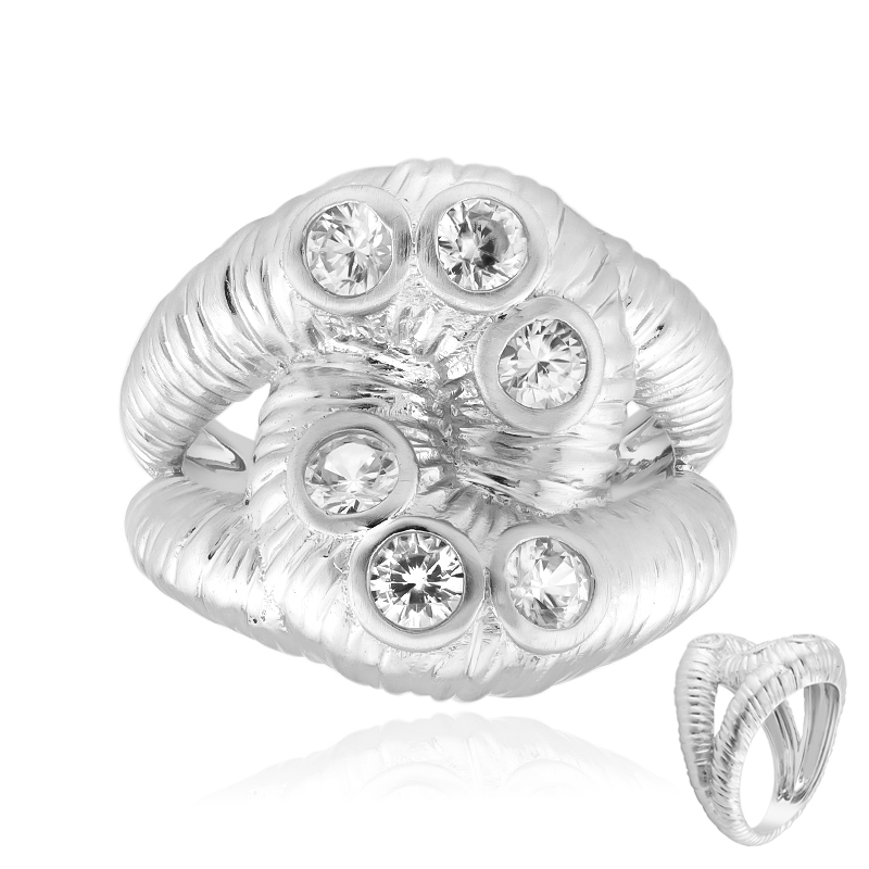 Zirkon-Silberring (MONOSONO COLLECTION) Zirkon-Silberring (MONOSONO COLLECTION)