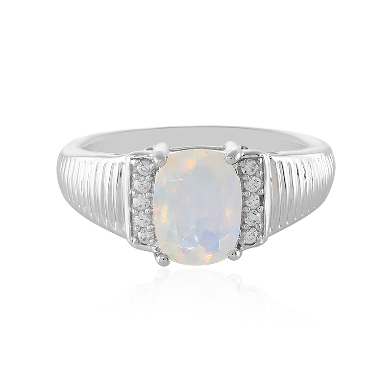 Welo-Opal-Silberring Welo-Opal-Silberring