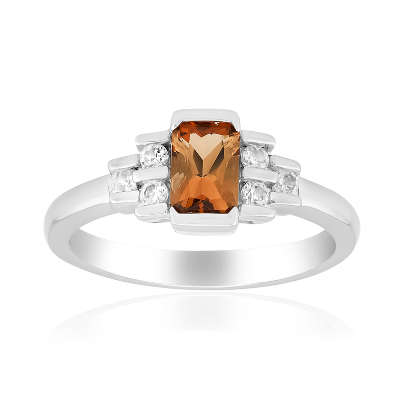 Tepetate-Topas-Silberring Tepetate-Topas-Silberring