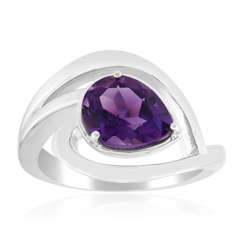 Uruguay-Amethyst-Silberring (Pallanova)