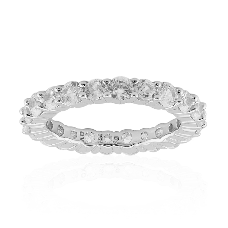 Zirkon-Silberring Zirkon-Silberring