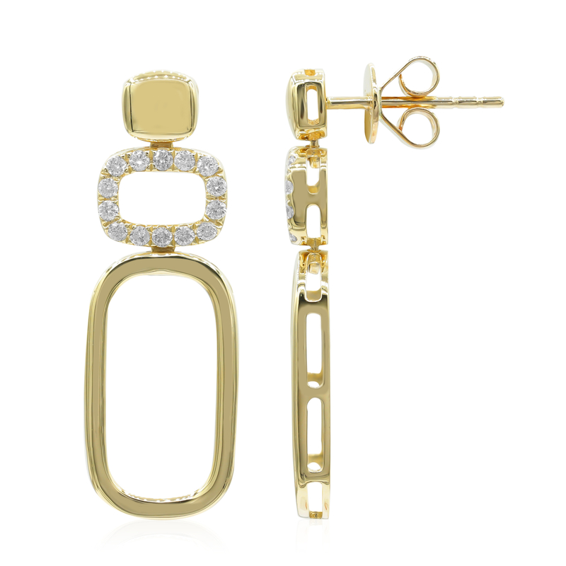 I1 (H) Brillant-Goldohrringe (CIRARI)