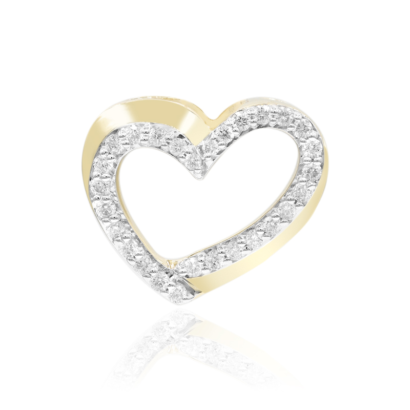 SI1 (G) Brillant-Goldanhänger (Annette) SI1 (G) Brillant-Goldanhänger (Annette)