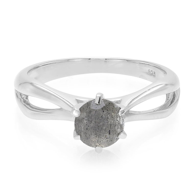 Spektrolith-Silberring