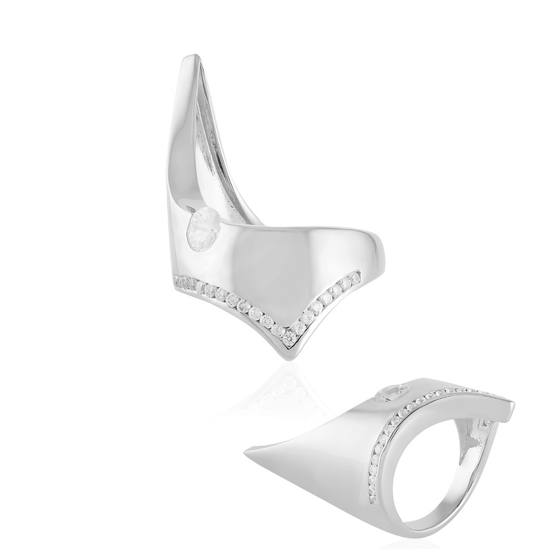 Zirkon-Silberring (de Melo) Zirkon-Silberring (de Melo)