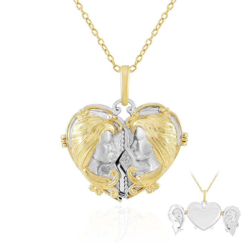 I1 (H) Diamant-Silberhalskette (Gems en Vogue)