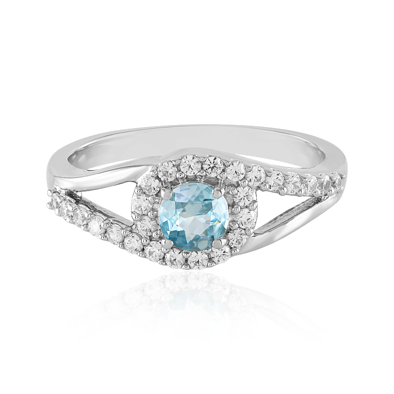 Ratanakiri-Zirkon-Silberring